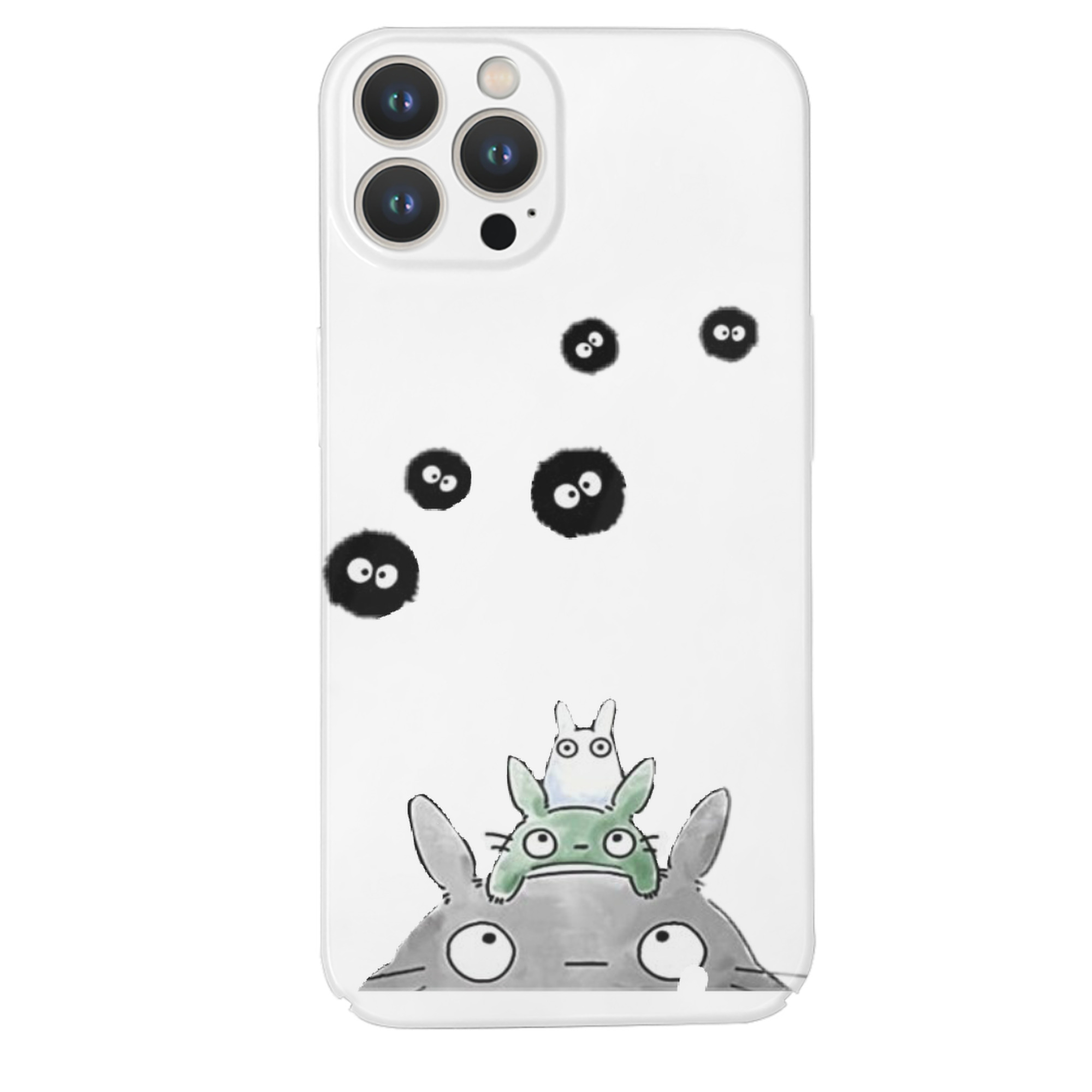（画像用） となりのトトロ 草壁メイ 草壁サツキ My Neighbor Totoro Satsuki Kusakabe Mei Kusakabe 【iPhone 14シリーズ対応】ハードケース